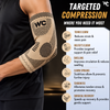Wonder Care Elbow Compression Sleeve for Joint Pain Relief ,Support Brace for Tendonitis, Golfer's Tennis Elbow Pain For Men and Women (XL) (Pair)