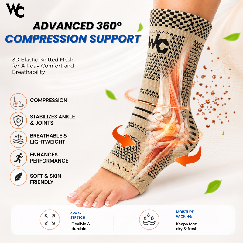 Wonder Care Ankle Support Brace S M L XL