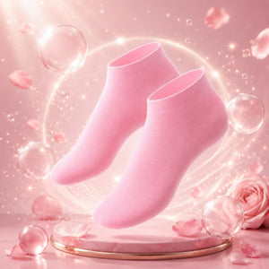 Silicone Heel Protector Socks for Cracked Women & Men | Pain Relief Gel | Foot Alignment | Moisturizing Crack Repair | Arch Support Pad Care Protector