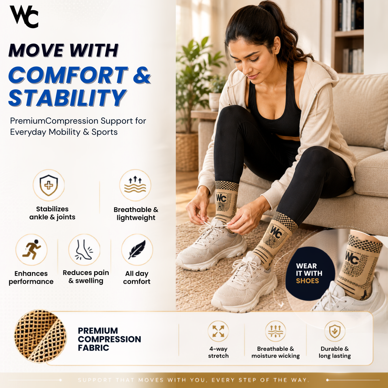 Wonder Care Ankle Support Brace S M L XL