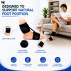 Wonder Care Foot Brace for Plantar Fasciitis | Arch Support for Heel Pain Relief | Ankle Stabilizer for Flat Feet, Achilles Tendonitis, Foot Drop Support, Orthopedic Foot Support