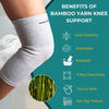 BUY 1 Get 1 FREE Wonder Care bamboo knee compression sleeve for Men and women; copper fit knee sleeve for running, volleyball, gym weightlifting bamboo knee brace made from bamboo yarn