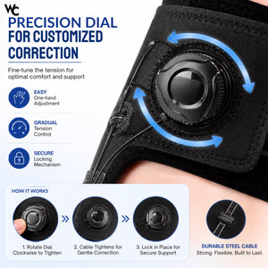 Adjustable Bunion Corrector & Toe Splint - Foot Support Men Women-left
