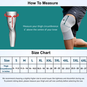BUY 1 Get 1 FREE Wonder Care bamboo knee compression sleeve for Men and women; copper fit knee sleeve for running, volleyball, gym weightlifting bamboo knee brace made from bamboo yarn