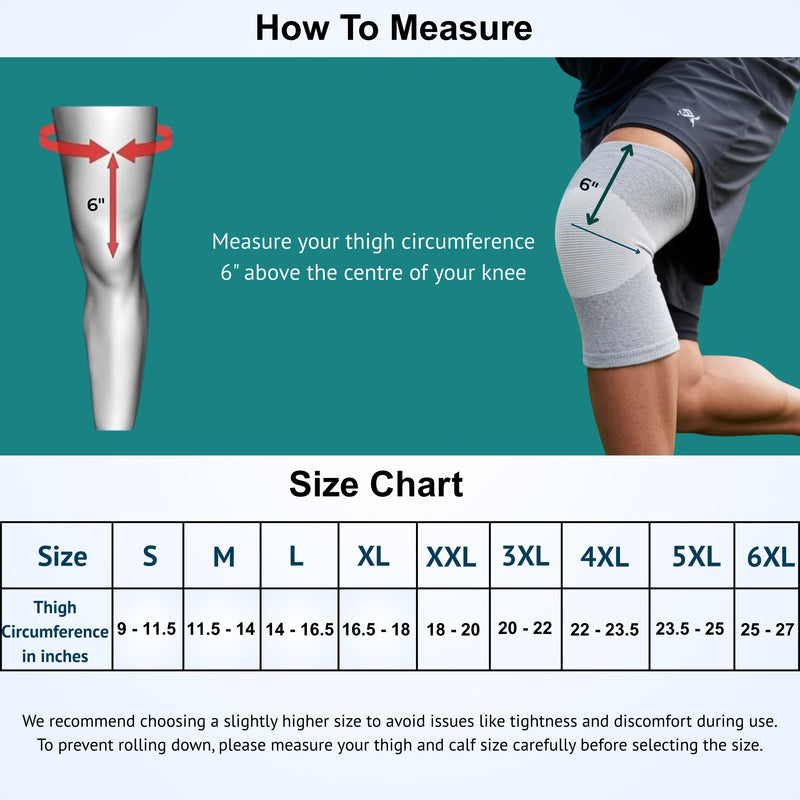 BUY 1 Get 1 FREE Wonder Care bamboo knee compression sleeve for Men and women; copper fit knee sleeve for running, volleyball, gym weightlifting bamboo knee brace made from bamboo yarn