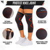 Wonder Care Knee Brace Compression Sleeve - Pack of 2