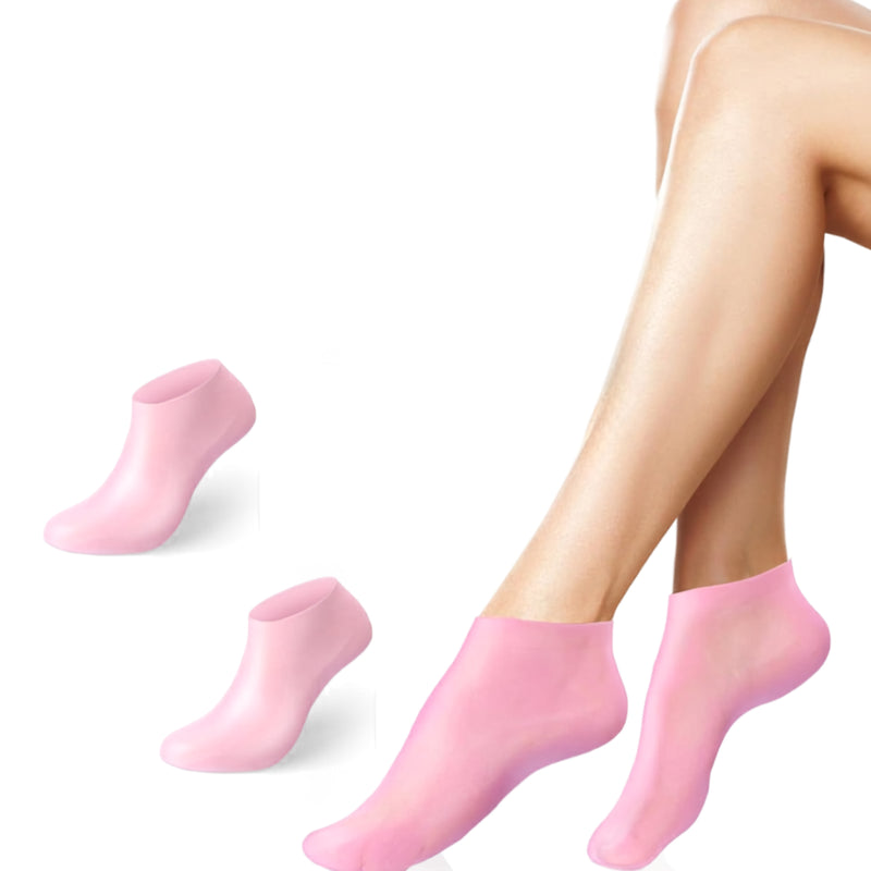 BUY 1 Get 1 FREE Silicone Heel Protector Socks for Cracked Women & Men | Pain Relief Gel | Foot Alignment | Moisturizing Crack Repair | Arch Support Pad Care Protector