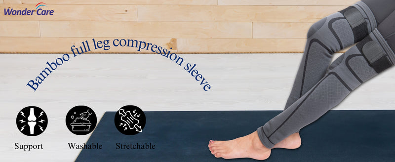 aplus| Bamboo Full Leg Brace