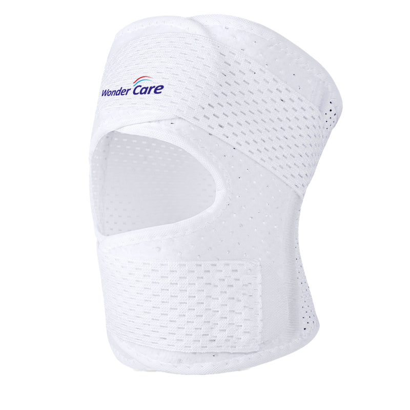 Wonder Care Adjustable Wrap Knee Support Brace, Air Mesh Fabric Knee Brace Cap for Pain Relief, Sports, Arthritis, Running Protection