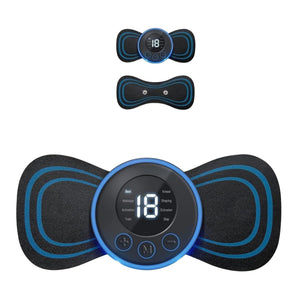 Wonder Care EMS Butterfly Body Massager Machine for Pain Relief | Full Body Electric Massager for Men & Women | Rechargeable Neck, Back, Shoulder, Leg & Foot Massager for Cervical & Muscle Pain Relief