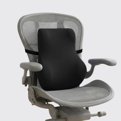 Wonder Care Memory Foam Seat Cushion & Lumbar Back Support Combo for Office Chair & Car | Orthopedic Coccyx Cushion for Tailbone Pain Relief | Back Support Pillow for Chair, Driving & Work From Home