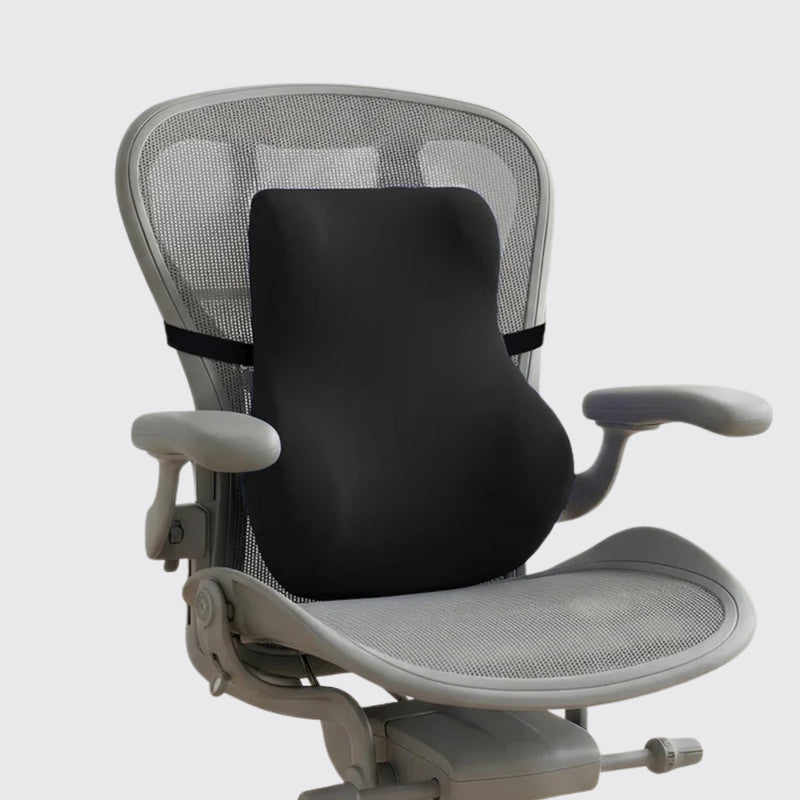 Wonder Care Memory Foam Seat Cushion & Lumbar Back Support Combo for Office Chair & Car | Orthopedic Coccyx Cushion for Tailbone Pain Relief | Back Support Pillow for Chair, Driving & Work From Home