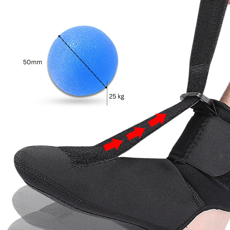 Wonder Care Plantar Neoprene Fasciitis Night Splint Socks|Heel Pain Relief Plantar Fasciitis|Soft Plantar Fascia Brace For Sleeping And Achilles Tendonitis Relief For Men & Women