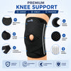 Adjustable Wrap Knee Support Brace, Air Mesh Fabric Knee Brace Cap for Pain Relief, Sports, Arthritis, Running Protection