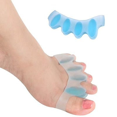 BUY 1 Get 1 FREE Wonder Care Silicone Toe Separator For Feet Gel Toe Pads Toe Big Toe Corrector Bunion Toe Straightener Yoga Toe Stretcher Hammer Toe Bunion
