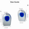 BUY 1 Get 1 FREE Wonder Care Gel Heel Cushion for Heel Pain Relief Women and Men | Silicone Heel Pad | Plantar Fascitis Inserts Heel Spur Pads| Achillies Heel Support| Cushion Heel Inserts | Small & Large, Pair 1 & 2