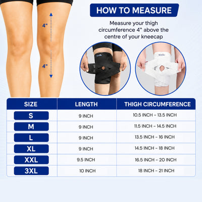 Adjustable Wrap Knee Support Brace, Air Mesh Fabric Knee Brace Cap for Pain Relief, Sports, Arthritis, Running Protection