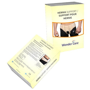Wonder Care- Grey Hernia belt for men Truss Brace with one removable compression pad