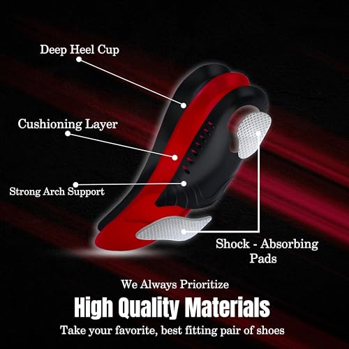BUY 1 Get 1 FREE Wonder Care Triple Gel Extra Soft Insole for Shoes Men and Women, Trimmable Arch Support Insoles, Orthopedic Insole for Flat Feet, Breathable Extra Comfort Shock Absorption Sole