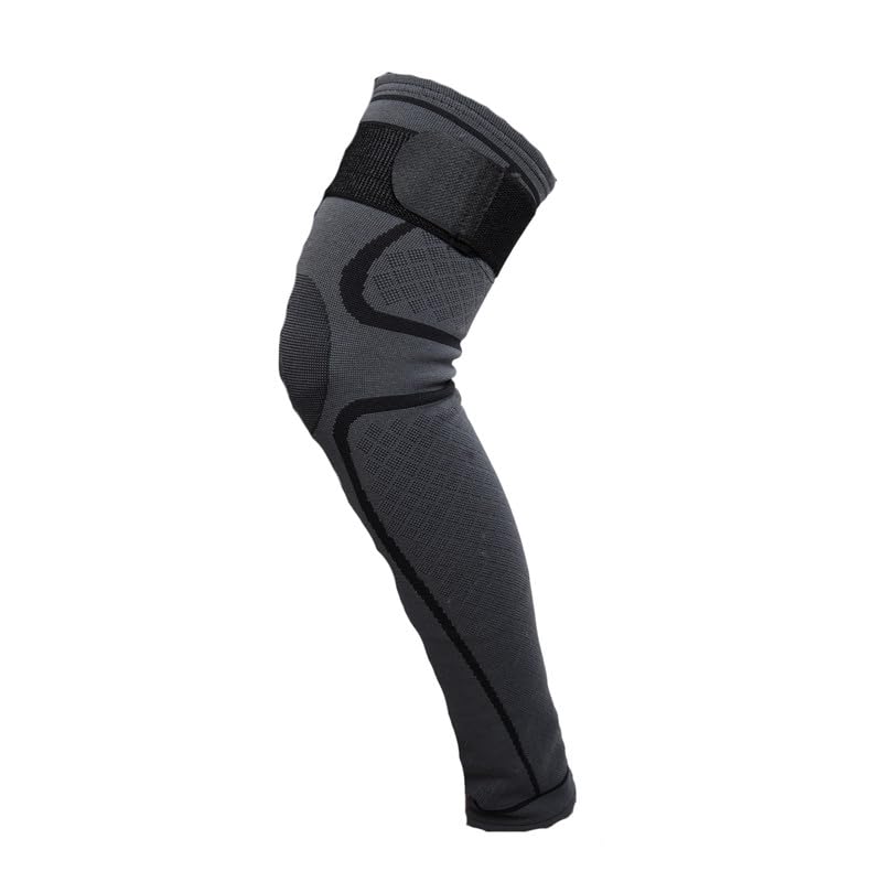 Wonder Care bamboo full leg compression sleeve full knees sleeve for running, volleyball, gym weightlifting bamboo compression leg sleeves knee brace