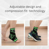 Ankle Brace Compression Sleeve Support for Women & Men Ankle Wrap with Ankle Strap for Running Youth ankle brace for sports Ankle Fasciitis Achilles Tendon brace for plantar fasciitis