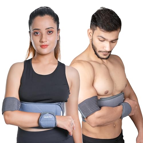 WC shoulder support brace arm slings shoulder immobilizer, youth shoulder brace- Shoulder stabilizer Compression Brace rotator cuff surgery sling, left-right arm sling