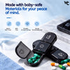Wonder Care 7 Day Medicine Organizer Box | Weekly Pill Storage Box for Daily Medication