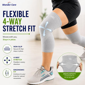 Wonder Care Bamboo Knee Sleeve - Single & Pack Options
