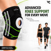 Wonder Care Neoprene Blend Adjustable Knee Support With Anti-Slip Silicon Strip,Breathable Patella Knee Brace Cap For Pain Relief,Sports, Arthritis Protection For Men & Women