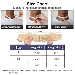 Wonder Care Neck Brace for Sleeping Cervical Collar Relief Neck Pain and Neck Support Soft Foam Wraps for Relief of Cervical Spine Pressure for Women & Men