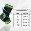 Wonder Care Ankle Support Green & Black