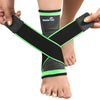 Wonder Care Ankle Support Green & Black