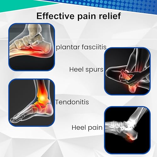BUY 1 Get 1 FREE Wonder Care Gel Heel Cushion for Heel Pain Relief Women and Men | Silicone Heel Pad | Plantar Fascitis Inserts Heel Spur Pads| Achillies Heel Support| Cushion Heel Inserts | Small & Large, Pair 1 & 2