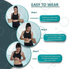 Wonder Care- Umbilical Hernia Support Belt Abdominal Binder for Belly Button Hernias or Navel Hernias, Hernia pain relief Brace