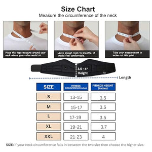Wonder Care Soft Neck Brace Cervical Collar, Adjustable Collar Neck Support Brace for Sleeping, Neck Brace for Neck Pain and Support for Women & Men, Breathable Material for Home Office Travel
