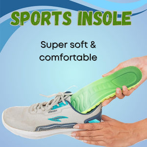 BUY 1 Get 1 FREE Wonder Care Memory Foam Shoe Insoles For Women Shock Absorbing Sports Shoe Insoles For Men And Women Cuttable Soft Breathable Honeycomb Orthotic Replacement Inserts