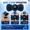 Wonder Care EMS Butterfly Body Massager Machine for Pain Relief | Full Body Electric Massager for Men & Women | Rechargeable Neck, Back, Shoulder, Leg & Foot Massager for Cervical & Muscle Pain Relief