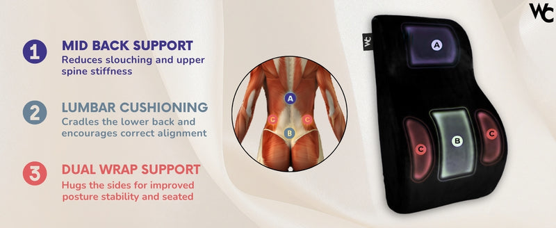 aplus| Support your Lower and Upper Back