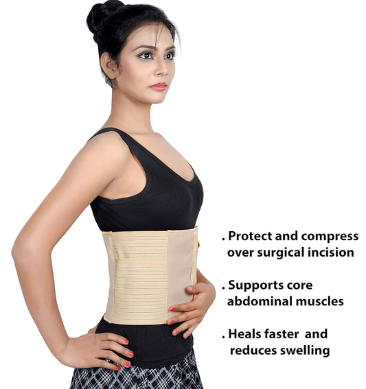 Wonder Care Abdominal Belt after delivery Tummy Reduction Trimmer Belly Slimming Binder for Women & Men Abdomen Compression Support