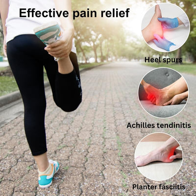 BUY 1 Get 1 FREE Wonder Care Gel Heel Cushion For Heel Pain Relief Women And Men | Silicone Heel Pad | Plantar Fascitis Inserts Heel Spur Pads| Achillies Heel Support| Cushion Heel Inserts | Large