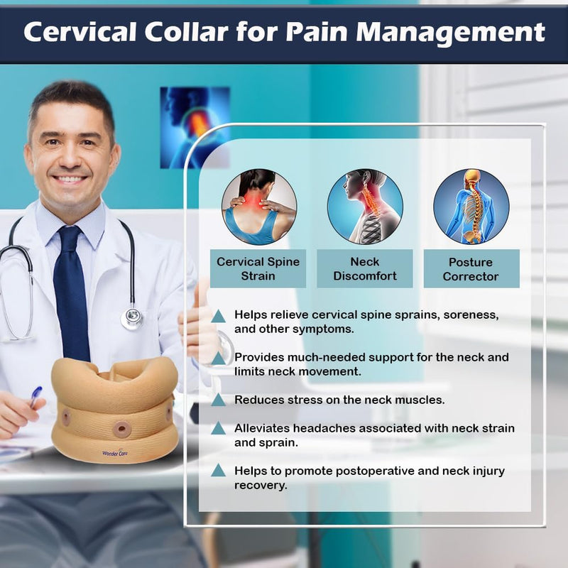 Wonder Care Cervical Collar Extra Large & Special Sizes