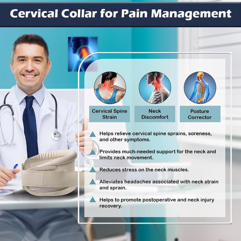 Wonder Care Hard Cervical Collar - Neck Support Brace