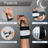 Wonder Care Gym Wrist Band White 1 Pair