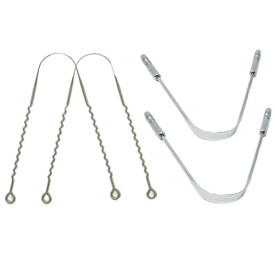 Wonder Care Stainless Steel Tongue Cleaner Scraper