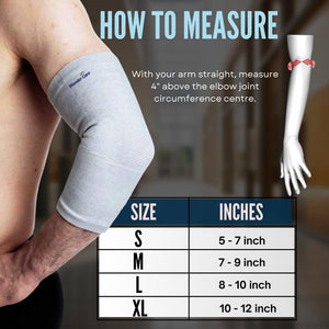 Wonder Care Bamboo Elbow Support Compression Sleeve