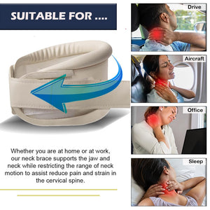 Wonder Care Hard Cervical Collar - Neck Support Brace