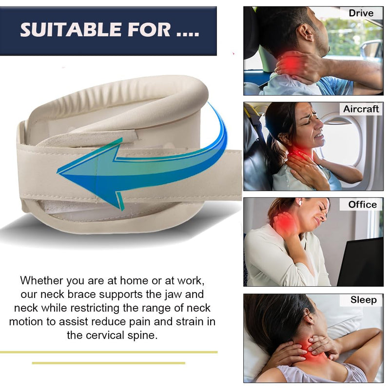 Wonder Care Hard Cervical Collar - Neck Support Brace