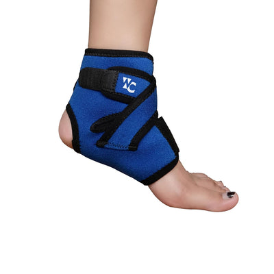 BUY 1 GET 1 FREE Wonder Care Ankle Support Band for Heel Pain Relief, Ankle Brace For Men/Women, Ankle Binder for Foot Support, Pain Relief, Ankle Belt/Cap Foot Support for Pain Relief (Blue)