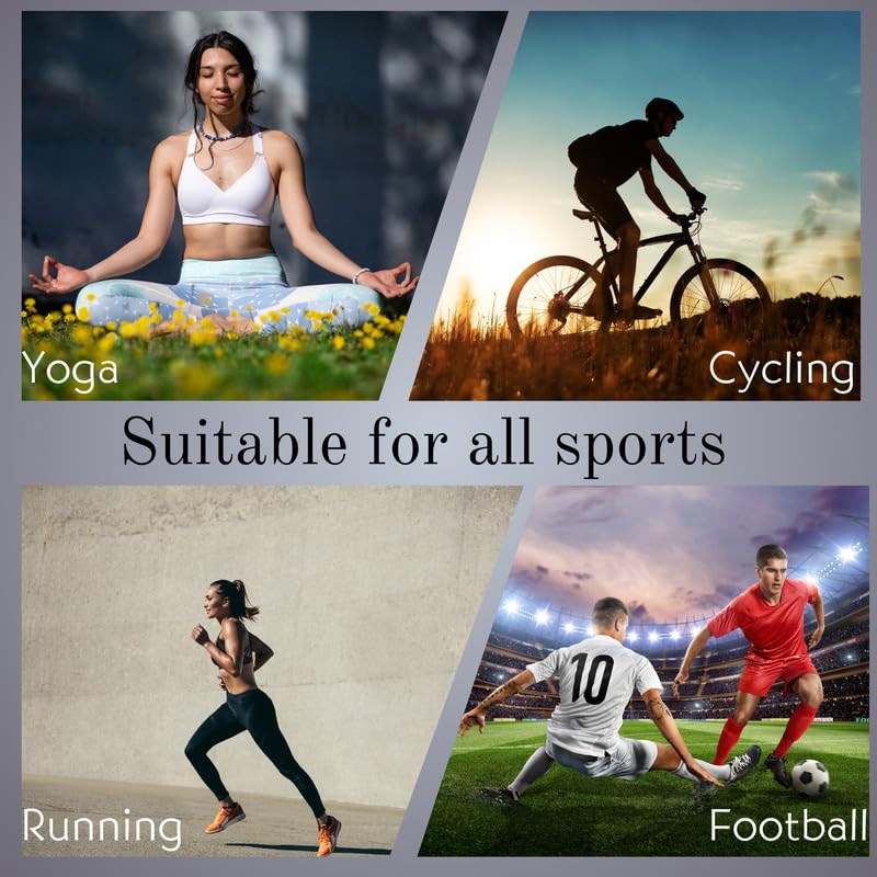 Wonder Care bamboo full leg compression sleeve full knees sleeve for running, volleyball, gym weightlifting bamboo compression leg sleeves knee brace