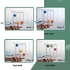 Wonder Care- Deep Breathing Lung Exerciser - 3 Balls Incentive Spirometer - Small and Washable for Adults, White, Pack of 1